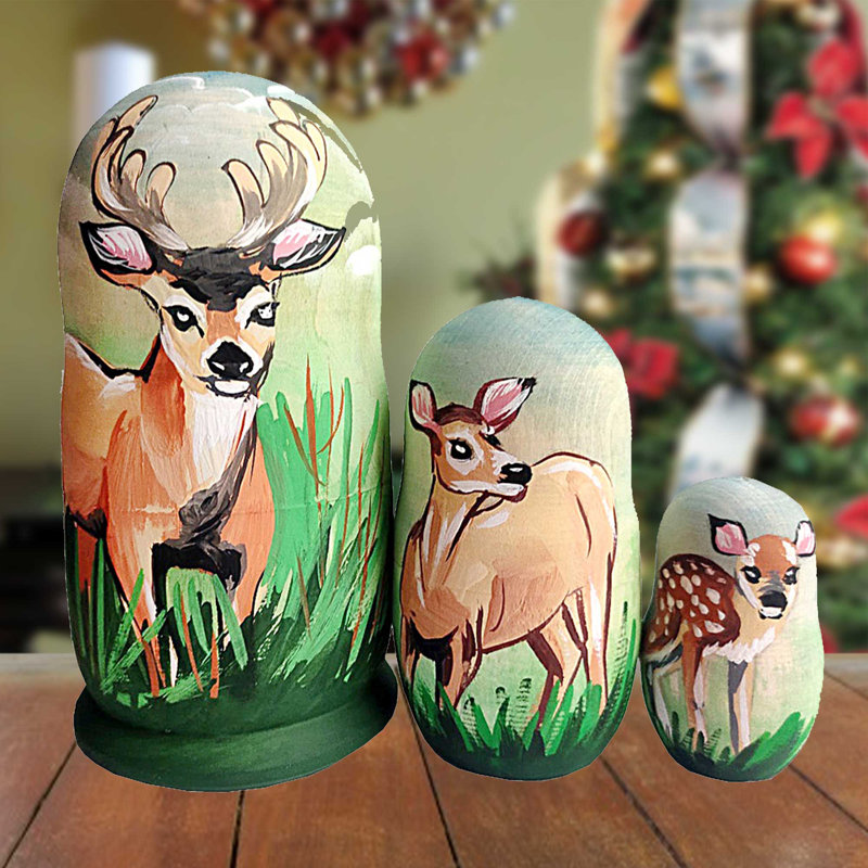 Christmas Deer Decorative Accent
