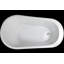Baignoire de trempage autoportante en acrylique 58,5 "x 31,25" Isabel