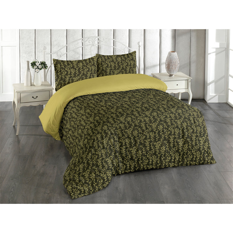 Davell Duvet Cover, King Duvet Cover + 2 Standard Shams