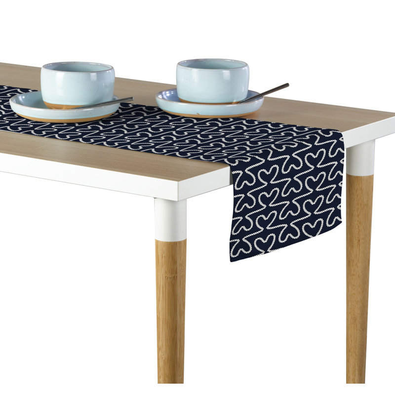 Gundolf Geometric Table Runner, 108" x 14"