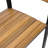 2-Piece Wood And Metal Chair