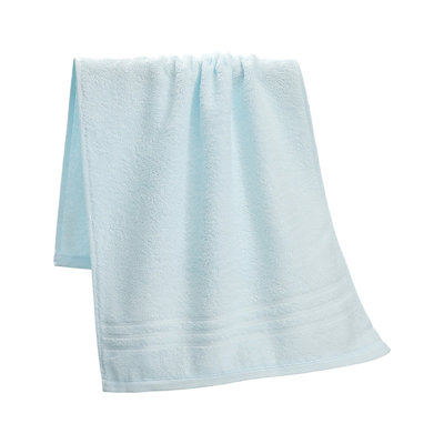 Soft Absorbent Quick Dry Face Towel, Lint Free Hand Towel And Facial Washcloth For Daily Home Use, 13.4x27.6in Blue