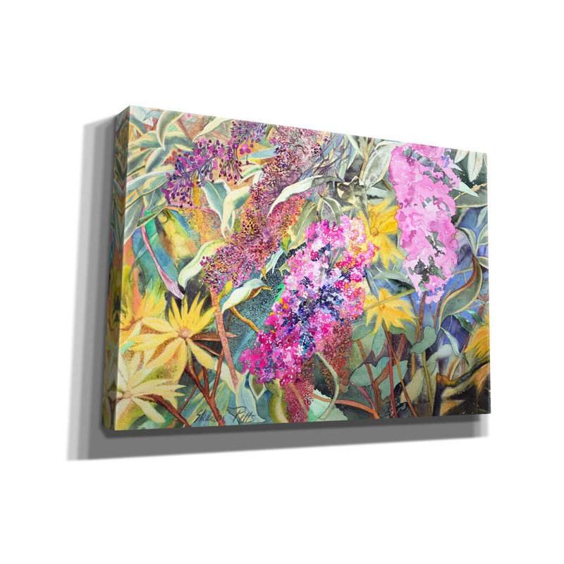 Sur toile, H 18 po x l 26 po x P 0,75 po