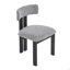Chaises de salle à manger rembourrées sans accoudoirs avec pieds en métal (ensemble de 2)-195033269-195033270