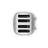 Smeg TSF03 50s Style Retro Four Slice Toaster-103180358