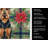Airedale Terrier Christmas PoinsettIas Kitchen Towel-2080584162