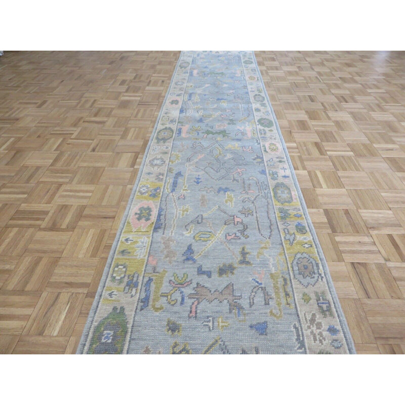 Goryana One-of-a-Kind 2'8" x 9'11" Rectangle Wool Area Rug in