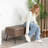  42" Faux Leather Storage Ottoman Bench With Metal Legs-1564766473