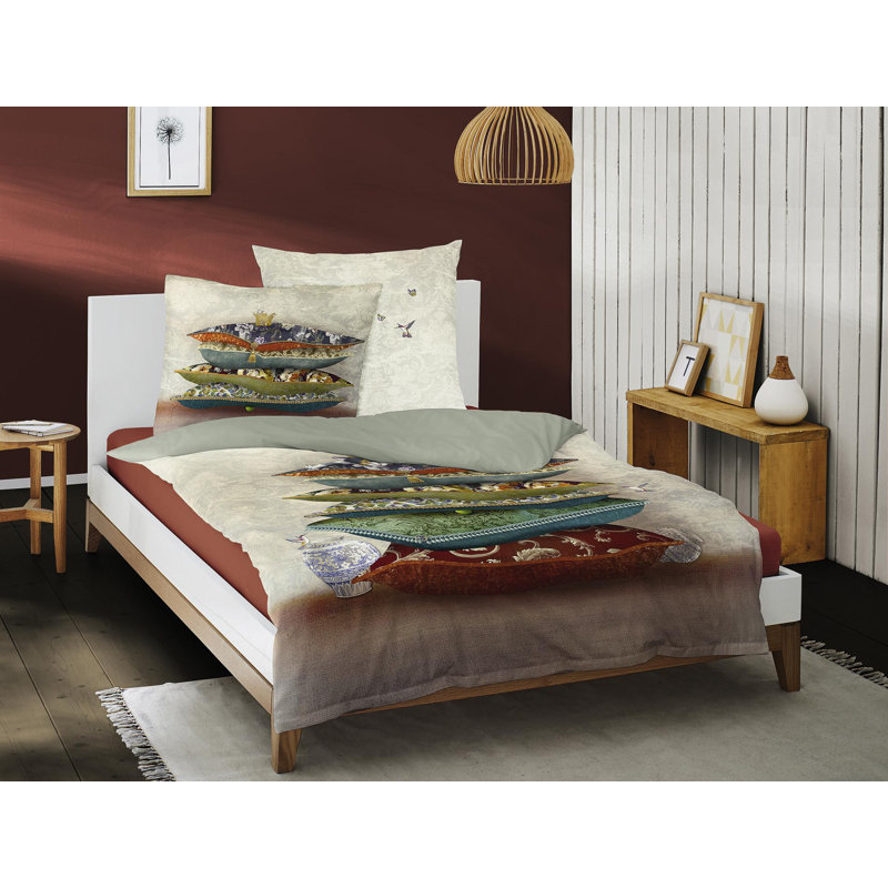 Juwel Duvet Cover Set, Single - 1 Pillowcase (80 x 80 cm)