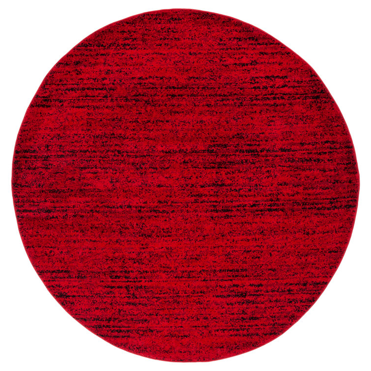Riebe Red/Black Area Rug