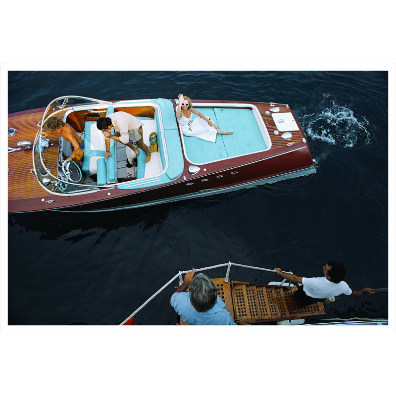Monte Carlo Print by Slim Aarons, Unframed Paper, 32.5" H x 48.5" W x 0.1" D