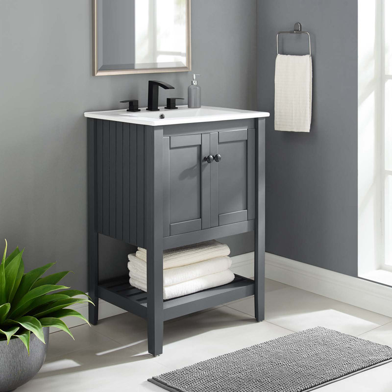 Prestige 24" Bathroom Vanity, Gray