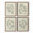 Soft Shape I Framed Print - Set of 4-1650909229-1650909230