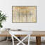 "Seasons end Gold" par Avery Tillmon, reproduction d’art sur toile encadrée