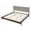 Base de lit plateforme en bois d'hévéa de qualité supérieure-73206371-73206381