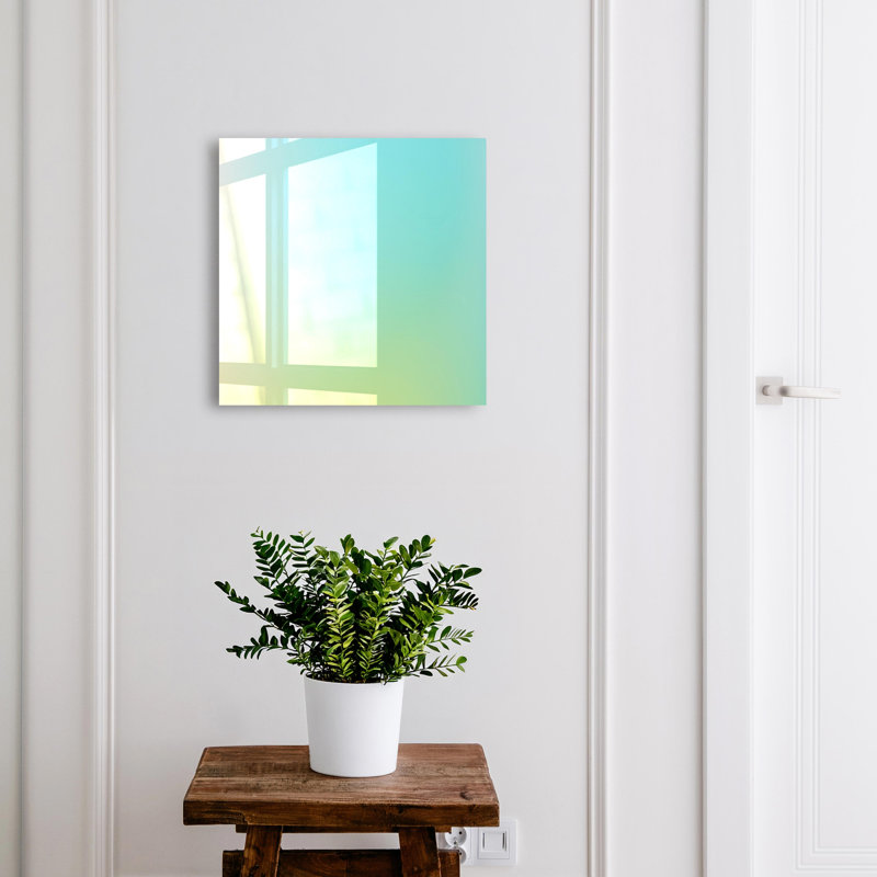Key box, Opens to the right, 30x30x5, White, A pastel gradient full of lightness and peace, 