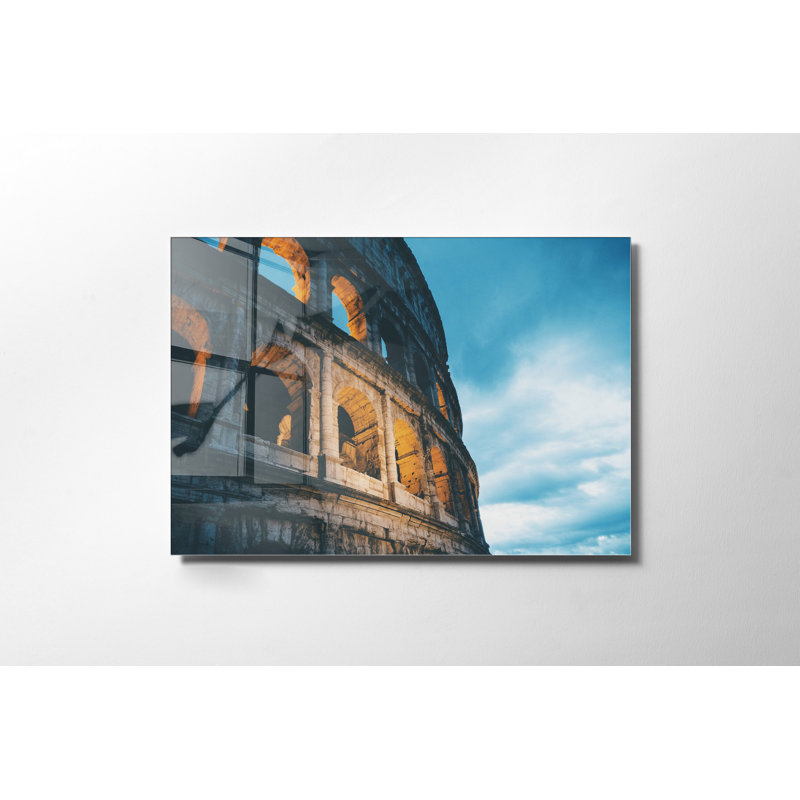 Superbe peinture murale en verre trempé 27,6 po x 39,4 po | 100% verre trempé, épaisseur: 0,16 pouce | Décoration élégante pour le salon ou le bureau, durable et facile à nettoyer, idée de cadeau parfaite