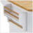 Versatile Kitchen Island with Drop Leaf, Power Outlet, and Ample Storage on Wheels for Modern Kitchens-1190716449