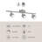 Lyra 22.5'' 3 -Light Fixed Track Track Kit with Dimmable and Adjustable Head-64113014
