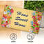 Non-Slip Floral Doormat