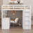 Jarrison Kids Twin Loft Bed with Drawers-1259550098