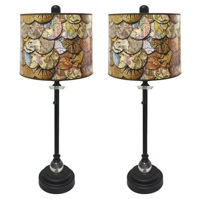 Bettencourt Crystal Buffet Lamp