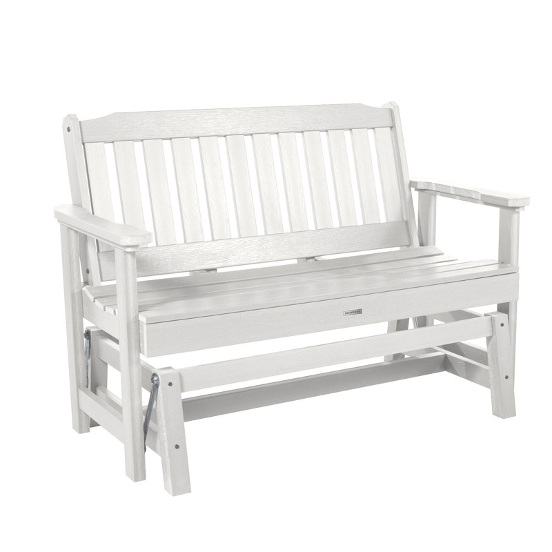 Fauteuil oscillant d'extérieur Lehigh, Blanc