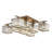 Crystal Semi Flush Mount