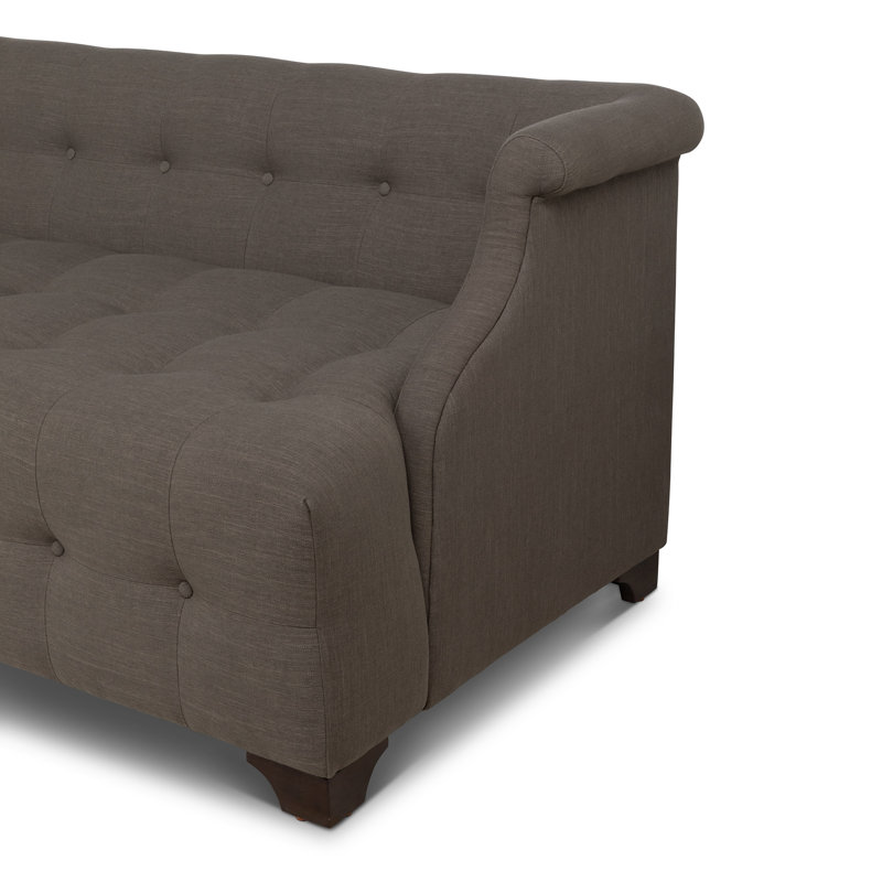 Scroll Arm Sofa, Putty, Mocha, Truffle