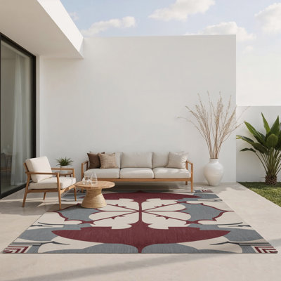 Tapis d'intérieur et d'extérieur à équilibre équilibré
