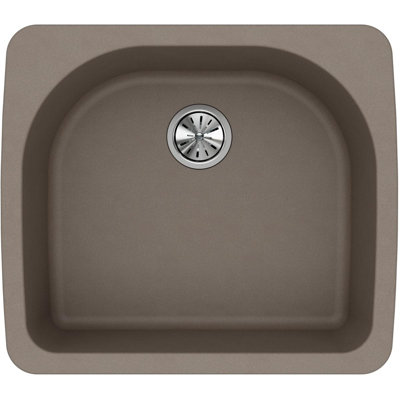 Évier de cuisine à montage sur plan Quartz Classic L 25 po x l 22 po