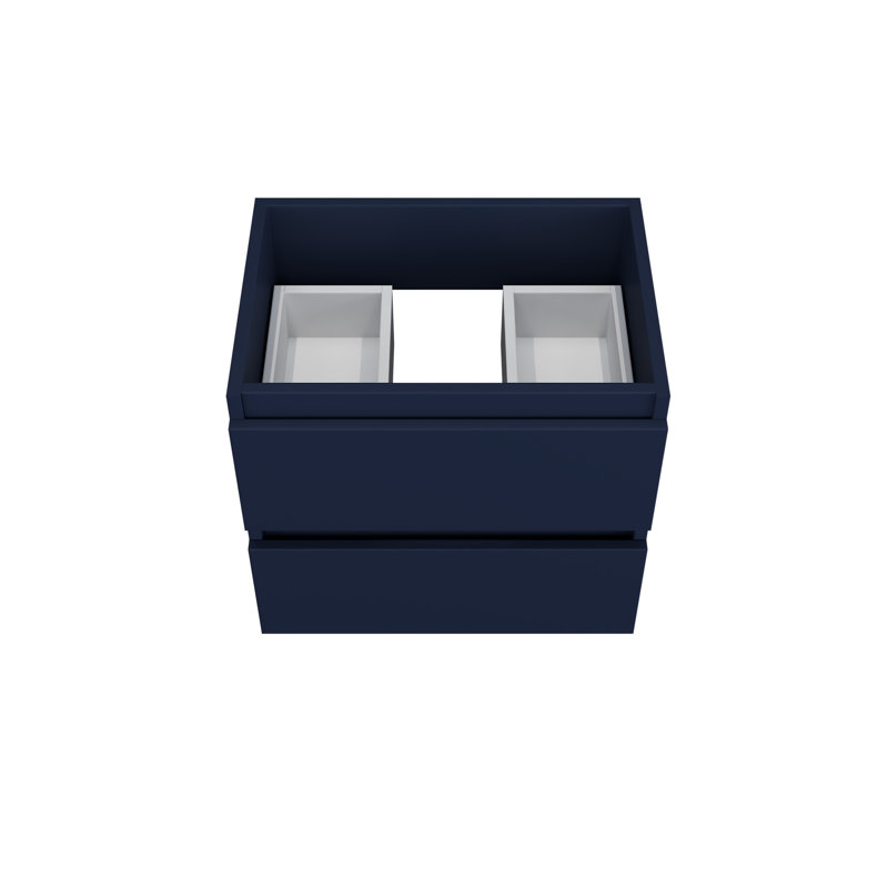 Salt 23.5'' Single Bathroom Vanity Base Only, Navy