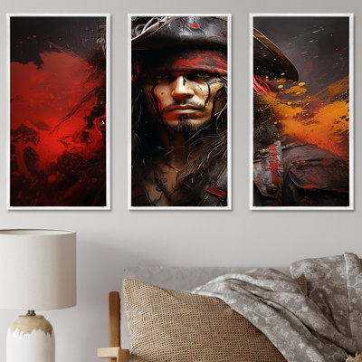 Pirates Corsairs Firy Courage II - Pirate Wall Decor Set