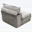 Canapé Cloud, siège simple, canapé modulaire moderne pour le salon, la chambre à coucher et l’appartement, coussin rembourré à double couche confortable, tissu chenille respirant-291747960-291747959
