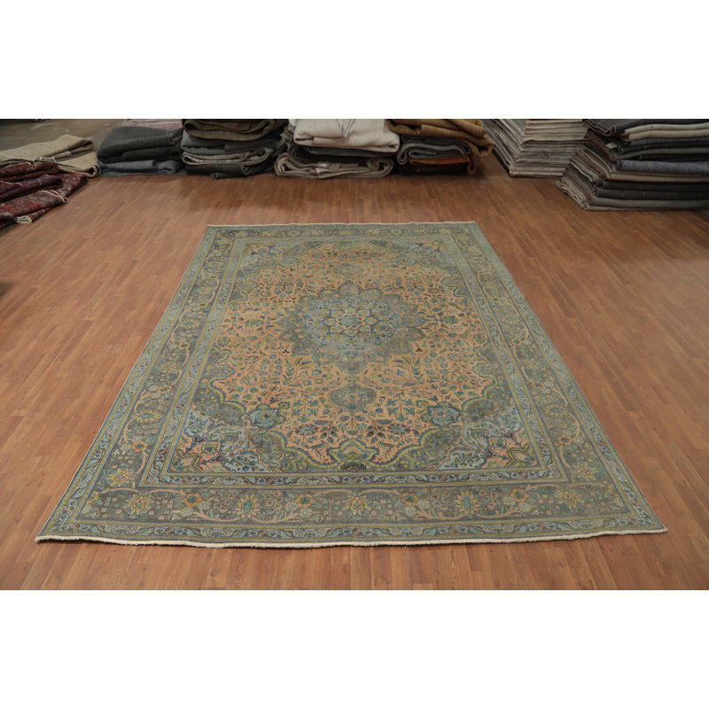 Traditional Floral Area Rug 9x12
