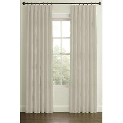 Wakefield Ticking Stripe Curtain in Homespun
