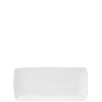 Carré White Porcelain China Tray
