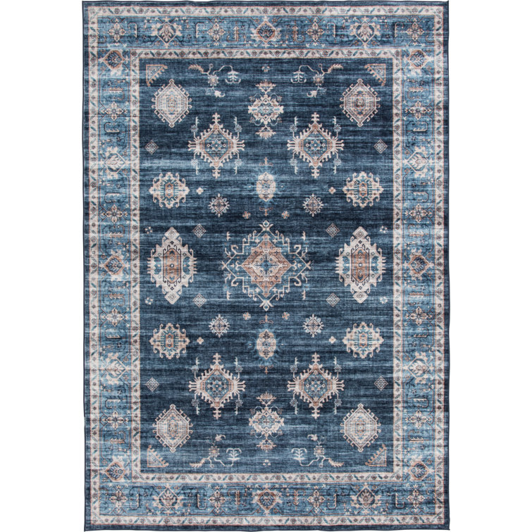 Tapis rectangulaire Gamari avec envers antidérapant