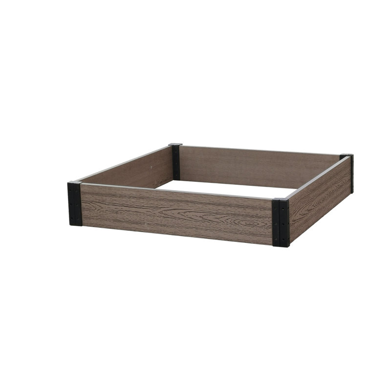 Raised Garden Bed, 7" H x 36" W x 38" D
