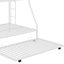 Lit simple sur lit double avec structure en acier robuste, lit superposé avec lit gigogne simple, échelles à deux côtés-1711515249