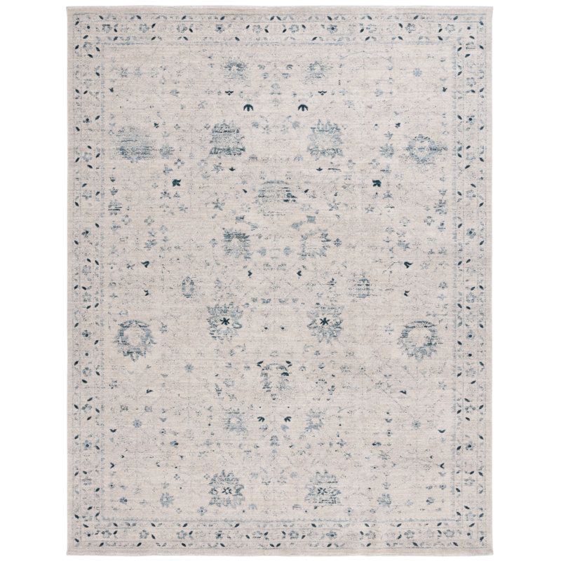 Melonye Antique Patina Performance Oriental Rug, Rectangle 4' x 5'7"