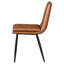 Chaise d'appoint rembourrée Feast Coffee (ensemble de 2)
