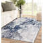 Tapis bleu abstrait Thorold-1983121804