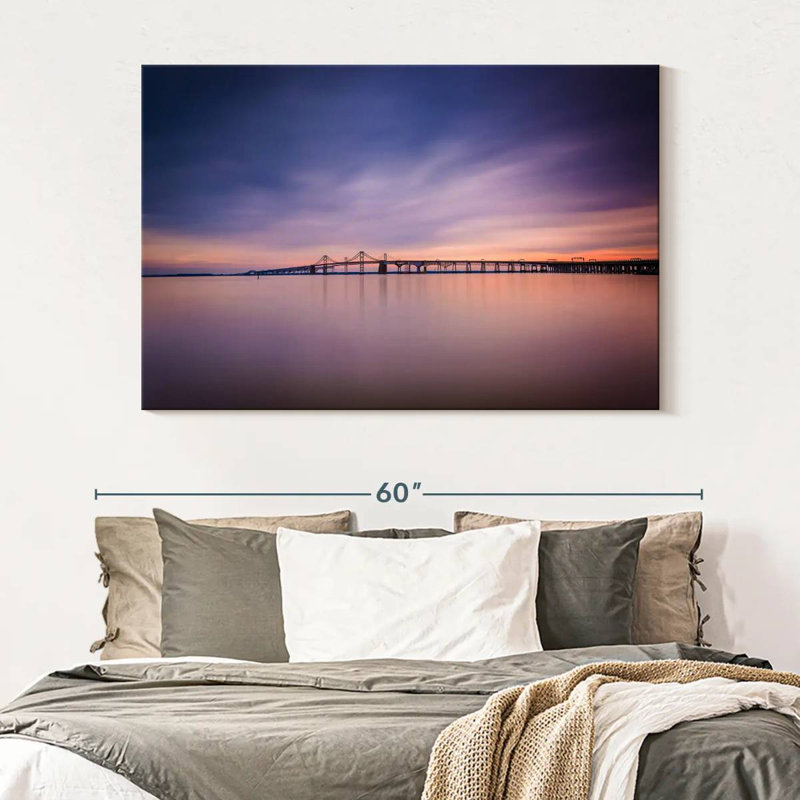 Lilie Scenic Chesapeake Bay Bridge, H 34 po x l 51 po