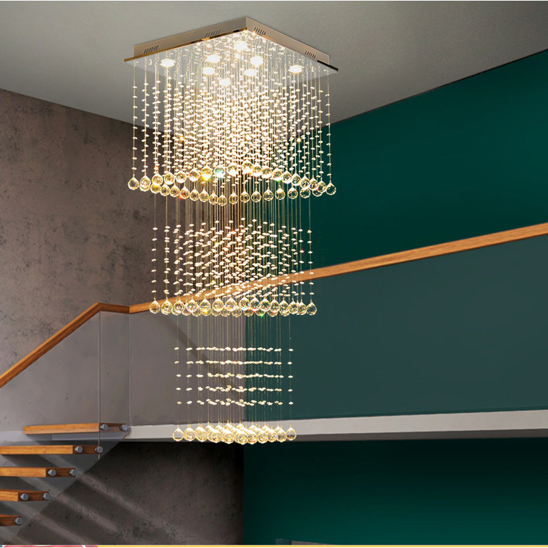 Calafell 8 - Light Dimmable Tiered Chandelier
