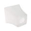 4 Inch Frosted Replacement Light Glass Shade, Torino Collection, White