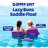 TRC Recreation Lazy Bunz Foam Water Saddle Swimming Pool  & Lake Float, Purple