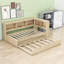 Lit de jour simple en bois avec couchette et ports USB Andalusia-1360562596
