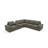 Thampstra Leather Match Reclining Modular Sectional-1566870621