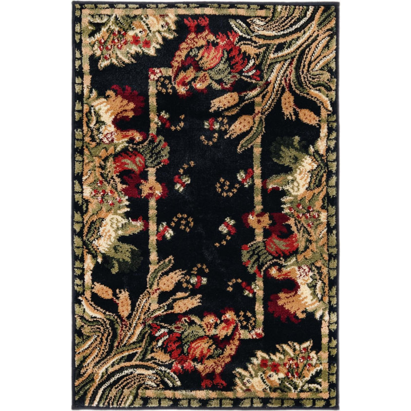 Tapis champêtre Country & Floral, Rectangle 2 pi x 3 pi 1 po